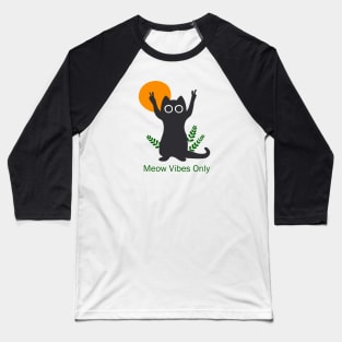 cat Baseball T-Shirt